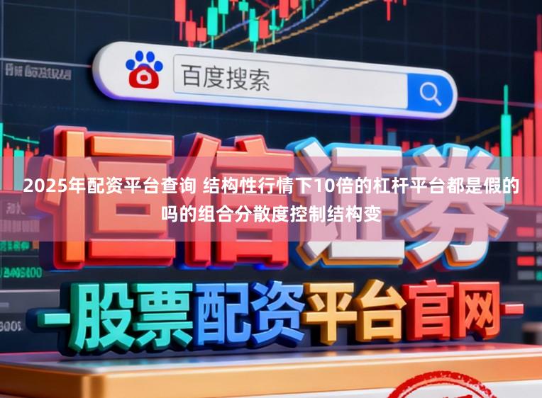 2025年配资平台查询 结构性行情下10倍的杠杆平台都是假的吗的组合分散度控制结构变