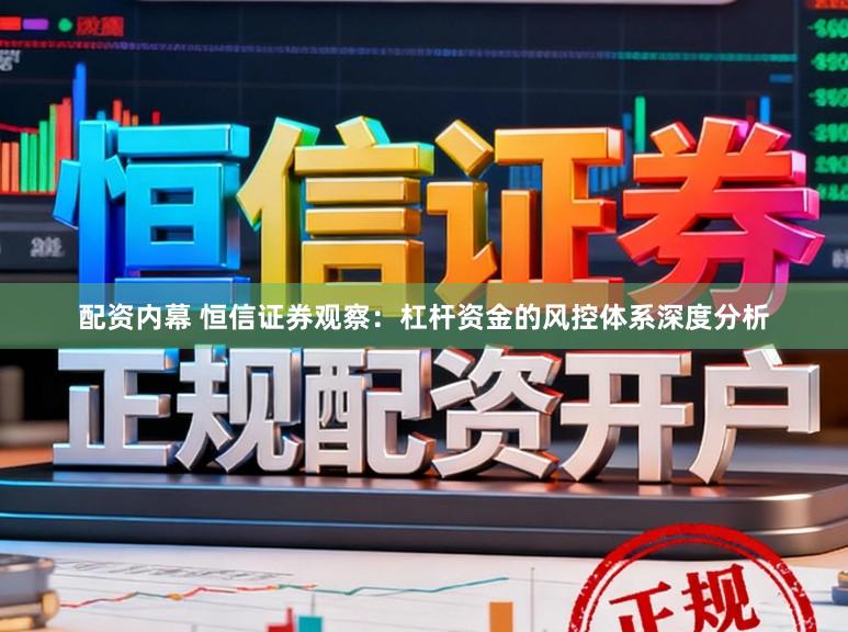 配资内幕 恒信证券观察：杠杆资金的风控体系深度分析