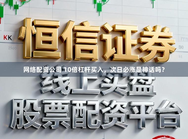 网络配资公司 10倍杠杆买入，次日必涨是神话吗？