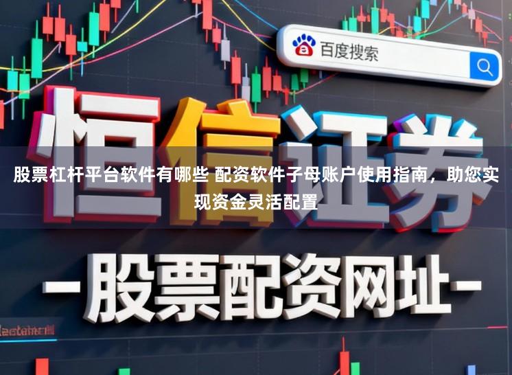 股票杠杆平台软件有哪些 配资软件子母账户使用指南，助您实现资金灵活配置